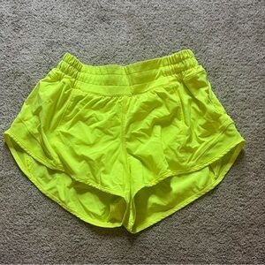 Lululemon Neon Yellow hotty hots